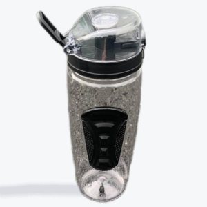 Botella de agua deportiva, tapa superior abatible y doble agarre antideslizante, sin BPA, 32 onzas Botella de agua deportiva, tapa superior abatible y doble agarre antideslizante, sin BPA, 32 onzas