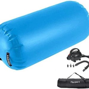 Air Roller Air Spot Gymnastics Air Barrel, Air Mat, Inflatable Springsboard Tumble Backbend Trainer with Electric Pump for Yoga Cheerleading Home & Air Roller Air Spot Gymnastics Air Barrel, Air Mat, Inflatable Springsboard Tumble Backbend Trainer with Electric Pump for Yoga Cheerleading Home &