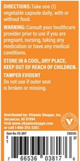 Vitamin Shoppe Ultimate 10+ Probióticos, apoyo inmunológico, salud digestiva y respiratoria, 13 mil millones de UFC (100 cápsulas vegetales)