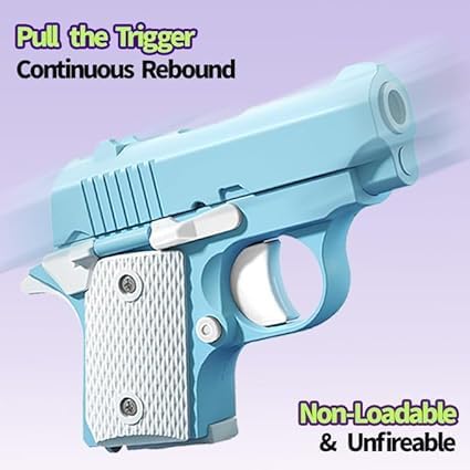 1911 – Pistola pequeña impresa en 3D, juguetes para aliviar el estrés para adultos, juguetes para aliviar el TDAH, la ansiedad, juguetes adecuados