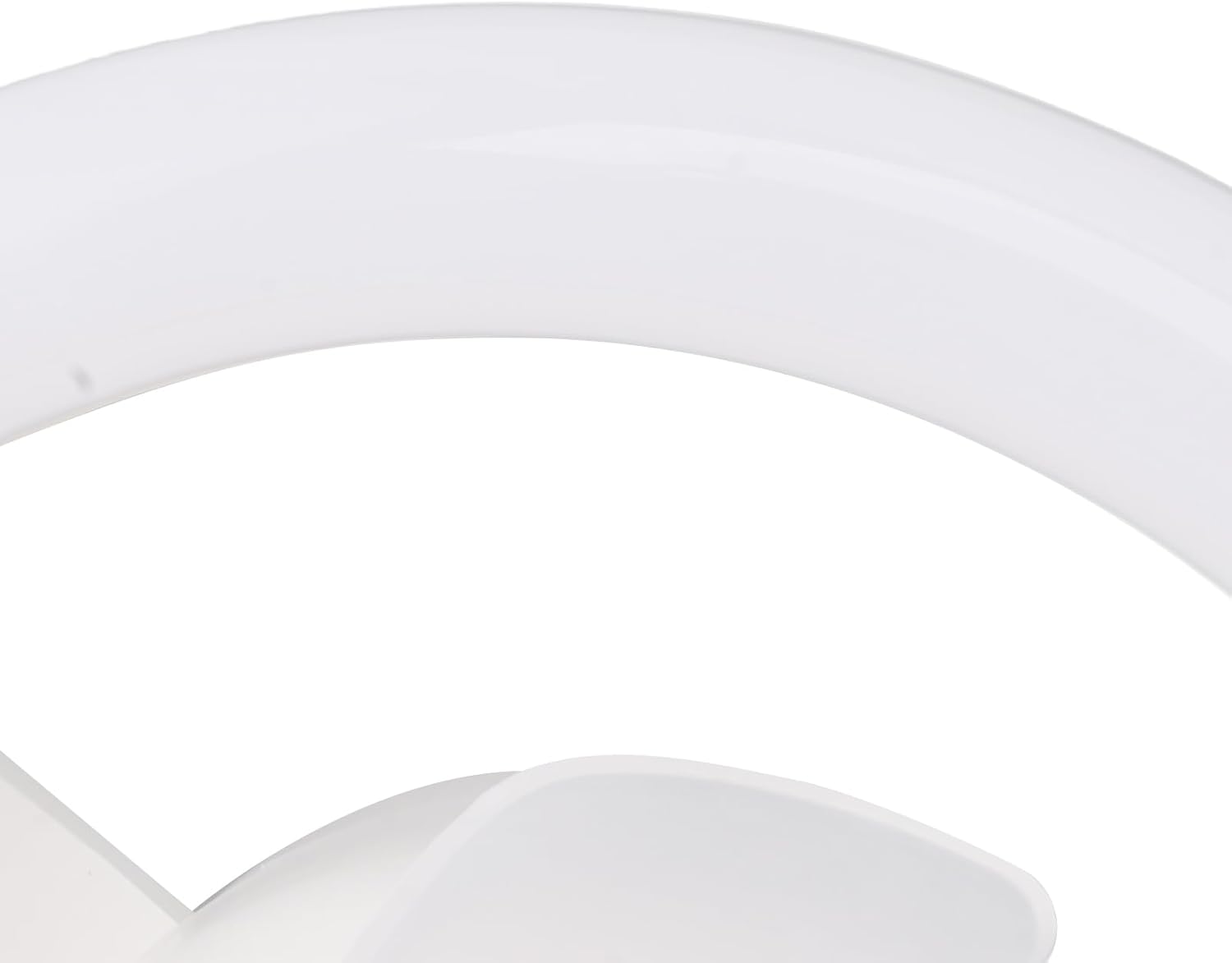 Ventilador de techo regulable Ventilador de techo para habitación de niños, luz de ventilador de techo de 5 aspas, lámpara de luz LED Ventilador de