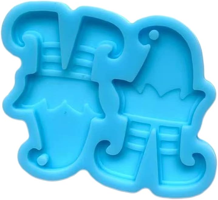 Aretes de Navidad DIY Molde de Fundición de Resina Epoxi Molde de Silicona para Pendiente Colgantes Moldes de Resina de Silicona Moldes de Joyería