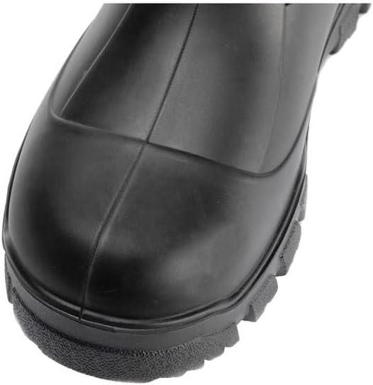 ROCKROOSTER Wellingtons WS701 – Botas de lluvia impermeables de poliuretano de 15 pulgadas para hombre, antideslizantes, antifatiga, cómodas, con