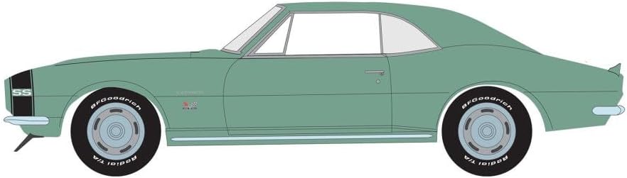 1967 Chevy Camaro SS 369, Verde – Greenlight 13320A48-164 Escala Modelo de Coche Diecast