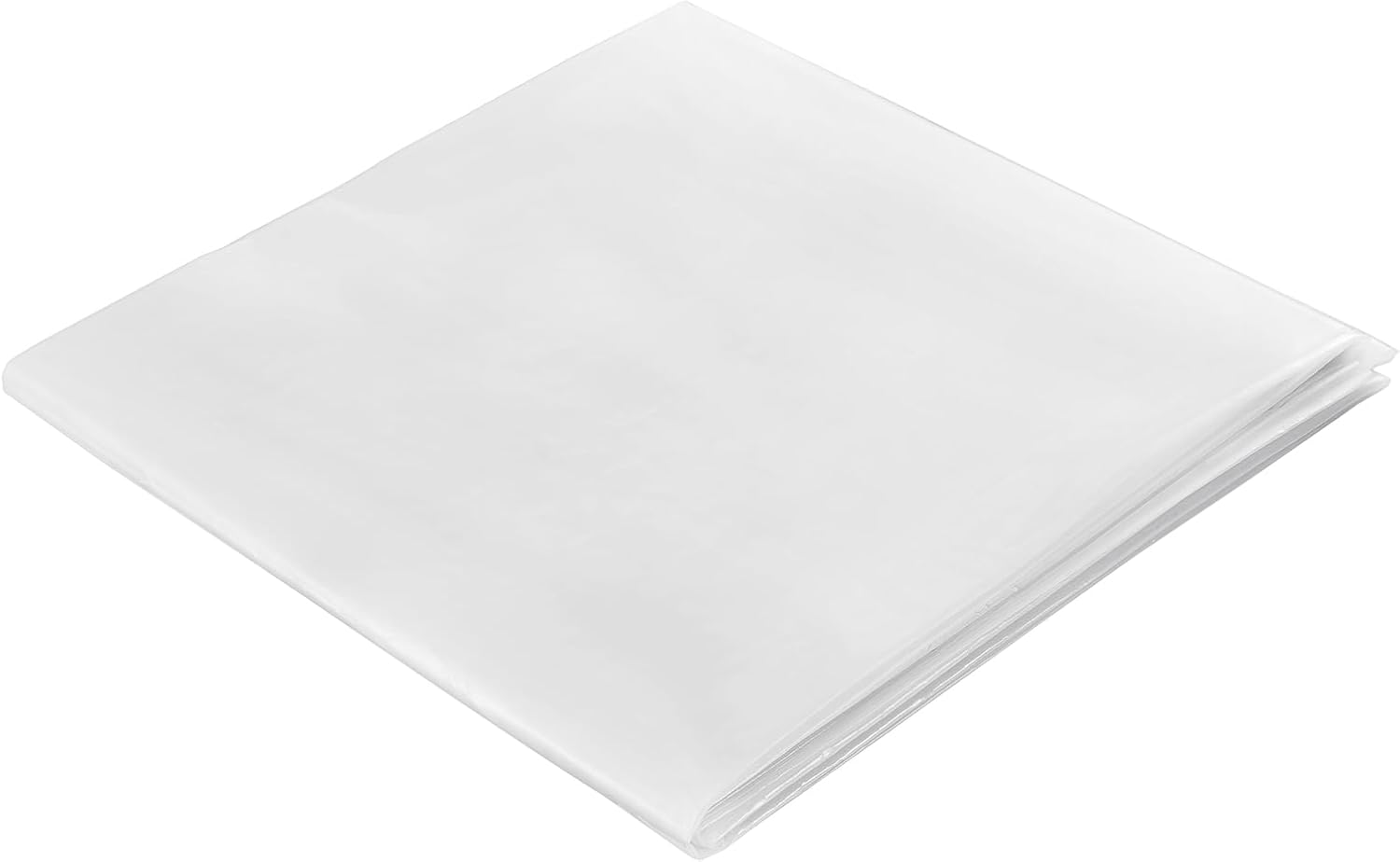 VEVOR Lámina de plástico para invernaderos, 25 x 25 pies, 6 mil de grosor, 4 años, resistente a los rayos UV, cubierta de polietileno transparente