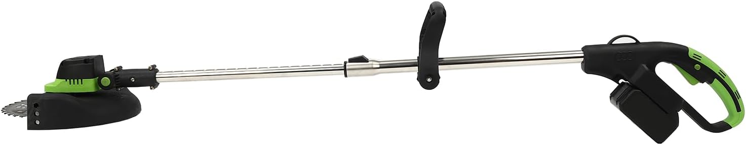 Cortadora de hierba inalámbrica Wacker alimentada por baterías, cortador de cepillo eléctrico, mini-cortacésped, motor sin escobillas (2 baterías y