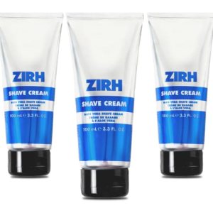 ZIRH Crema de afeitar para hombres Paquete de 3 Crema de afeitar no espumosa con aloe vera Protege la piel de la sequedad Bueno para todo tipo ZIRH Crema de afeitar para hombres Paquete de 3 Crema de afeitar no espumosa con aloe vera Protege la piel de la sequedad Bueno para todo tipo