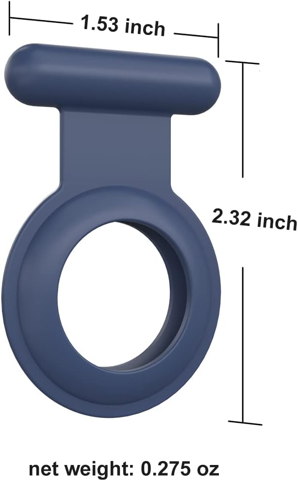 Soporte AirTag con broche (2 unidades), funda oculta para AirTag para ropa, adecuado para niños, ancianos, mejor sustituto para accesorios AirTag de