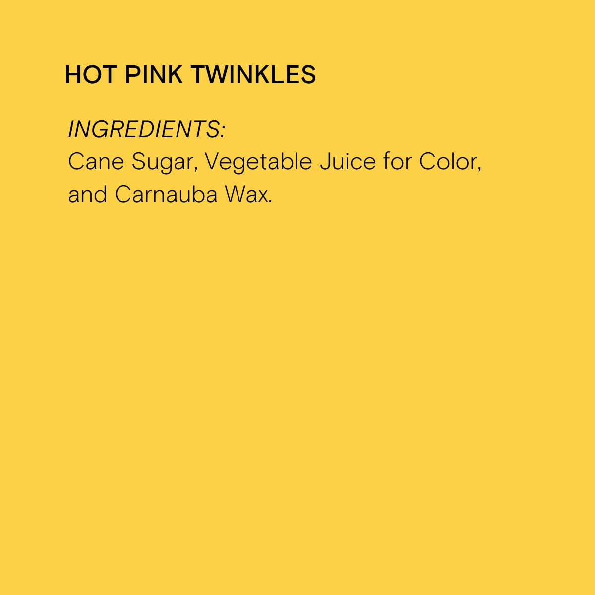 Supernatural Twinkles Sprinkles – Azúcar lijado rosa intenso, color a base de plantas, vegano, 3 onzas, fabricado en Estados Unidos