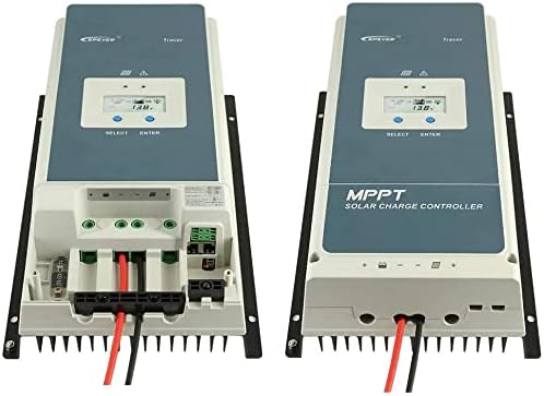 EPEVER Tracer 60A MPPT Controlador de carga solar 150V Max PV para litio LiFePO4, AGM, plomo ácido y más