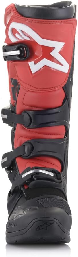 Alpinestars Unisex-Adult Tech 5 Boots BlackRed Sz