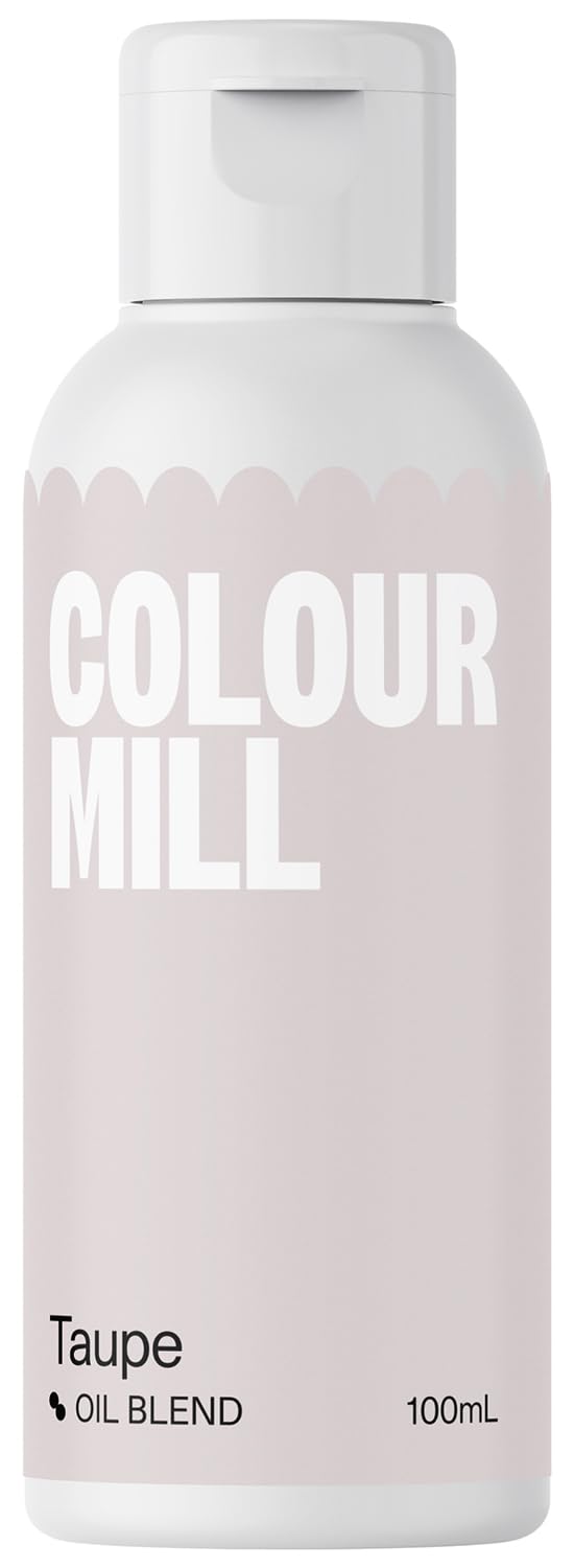 Colour Mill Colorante alimentario a base de aceite, 3.4 fl oz gris pardo