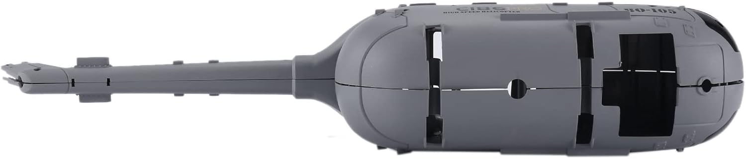 C186 – Juego de cubierta de carcasa para C186 C-186 RC helicóptero avión drone piezas de repuesto accesorios de actualización, 1
