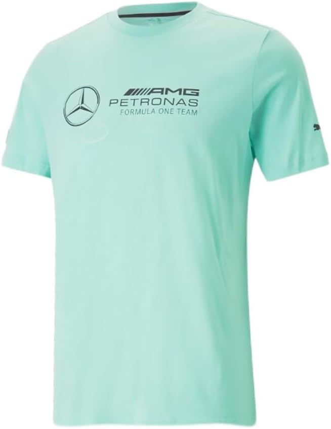 PUMA Mercedes AMG F1 Logo Tee Verde Menta
