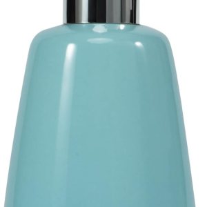 Botellas de cerámica dispensadoras de jabón de mano cian con elegante bomba superior baño botellas de champú vacías 10 oz10.1 fl oz Botellas de cerámica dispensadoras de jabón de mano cian con elegante bomba superior baño botellas de champú vacías 10 oz10.1 fl oz