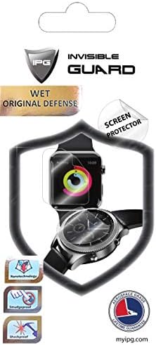 IPG Protector de pantalla de hidrogel para HUAWEI Watch GT 4 de 1.811 in (2 unidades) Invisible HD Clear Film Anti Scratch Guardia