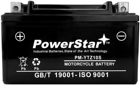 PowerStar Batería SLA PM-YTZ10S para Honda CBR 1000 RR F4i CB900F 2004-2007