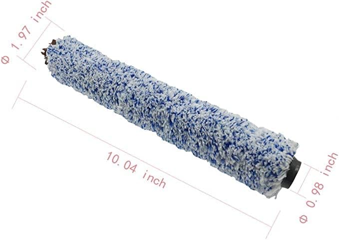 Paquete de 2, rollo de cepillo de madera para aspiradora Bissell Crosswave 1785 2303 2305 2306, Comparar con la parte # 1608022