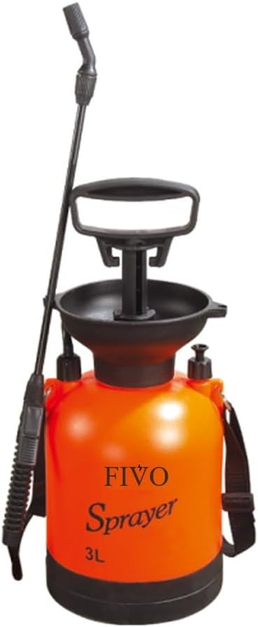 Pulverizador a presión para césped y jardín, para rociar plantas, riego de jardín, malas hierbas y plagas (0.8 galones)