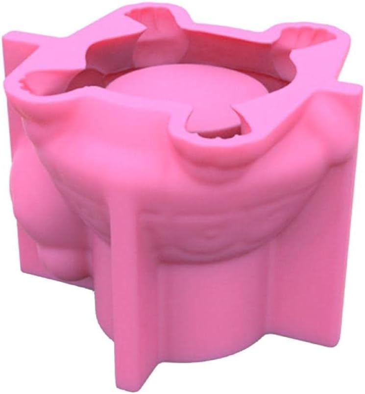 Molde de silicona para macetas de tortuga, molde de resina para suculentas, animales, divertido, lindo escritorio, hogar, D, maceta, moldes de