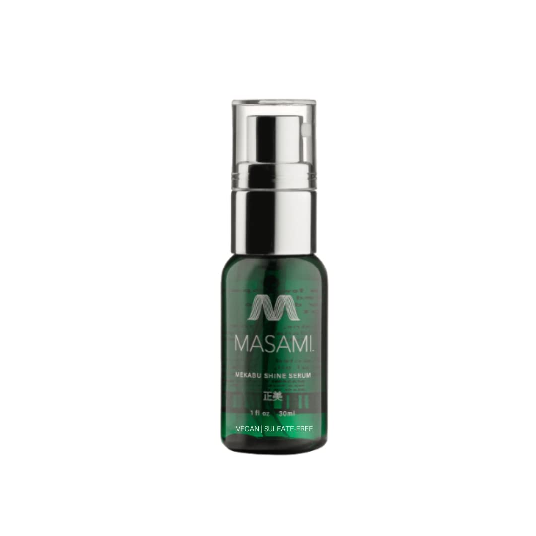 MASAMI Mekabu Hydrating Shine Serum Travel Size Sin sulfato, sin parabenos, vegano