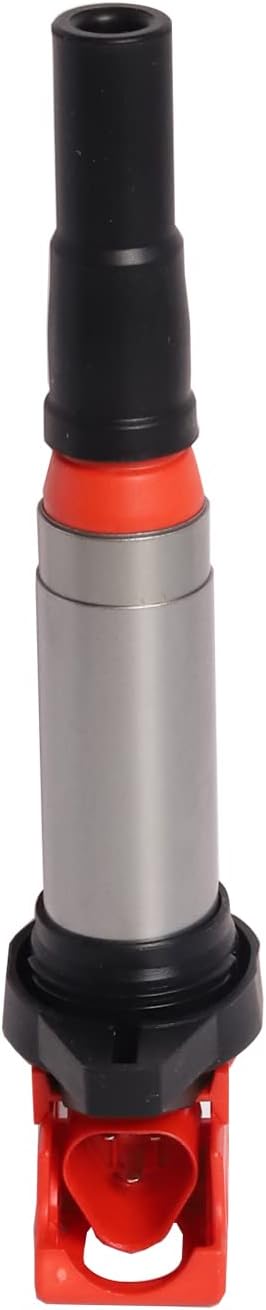 ENA Juego de 4 bobinas de encendido rojas de 1.6 L compatibles con Mini Cooper 2007 2008 2009 2010 2011 2012 2013, Cooper Countryman 2011-2016,