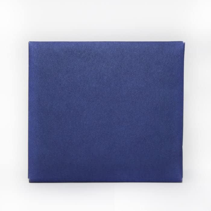 maskSAFE Funda reutilizable de tamaño cartera para mascarilla (azul, pequeña)
