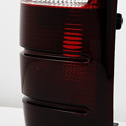 AKKON – Para Ford Ranger Pickup Truck – Luces traseras tintadas en negro, par de repuesto de lámpara de freno izquierda + derecha