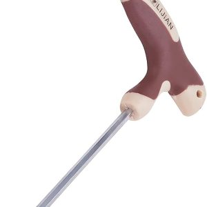 Llaves hexagonales con mango en T, llave hexagonal de brazo largo métrico de 0.157 in, herramienta de mano Allen para kit de reparación de Llaves hexagonales con mango en T, llave hexagonal de brazo largo métrico de 0.157 in, herramienta de mano Allen para kit de reparación de