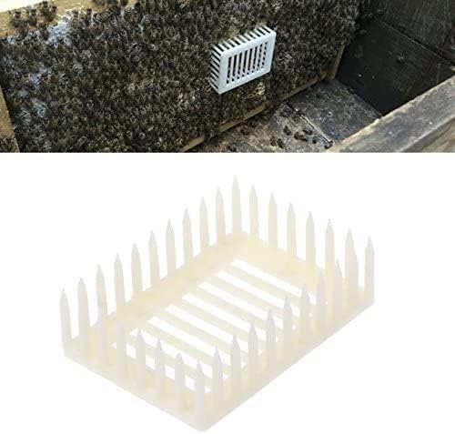 White Queen Marker Cage Clip Bee Plastic Catcher Apicultor Herramientas Equipo de Herramientas de Apicultura de Plástico Reina Marcador Clip de