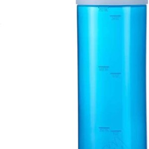 Quechua Botella 25.4 fl oz – Azul con Mosquetón de Plástico Gancho para la Botella Quechua Botella 25.4 fl oz – Azul con Mosquetón de Plástico Gancho para la Botella