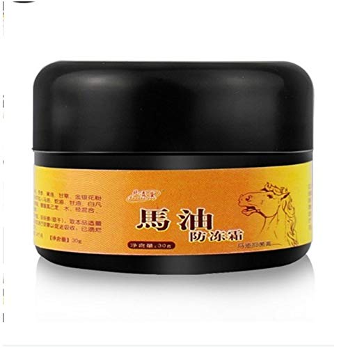 Crema hidratante reparadora de piel con aceite de caballo para pies agrietados y secos ásperos (como se muestra)