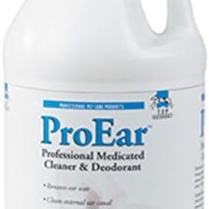 Top Performance Limpiador profesional de oídos ProEar Medicated Pet Dog Cat limpia y reduce los olores (botella de 1 galón) Top Performance Limpiador profesional de oídos ProEar Medicated Pet Dog Cat limpia y reduce los olores (botella de 1 galón)