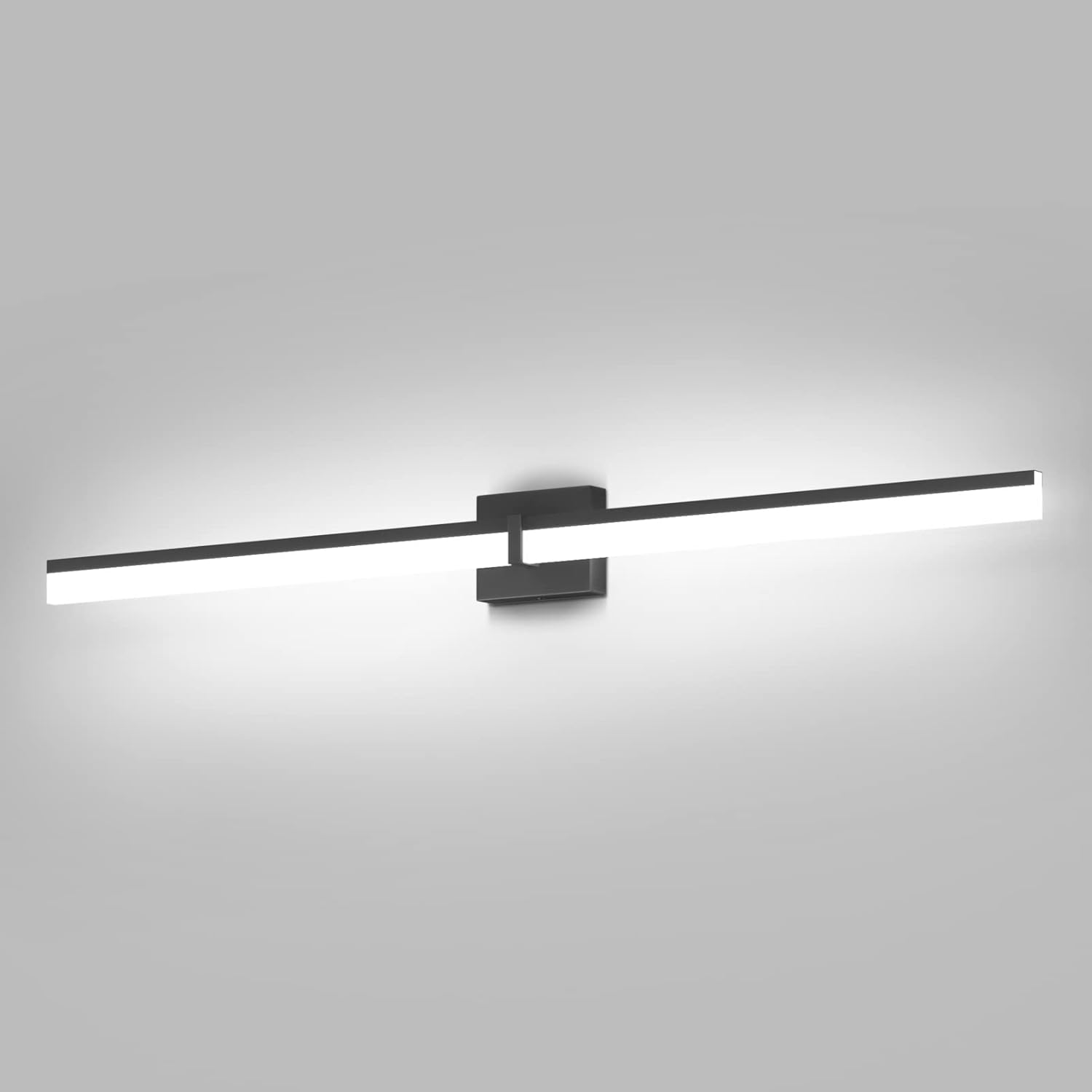 Tipace Luces LED de tocador de 47.2 pulgadas, accesorios de iluminación de baño sobre espejo 5500K