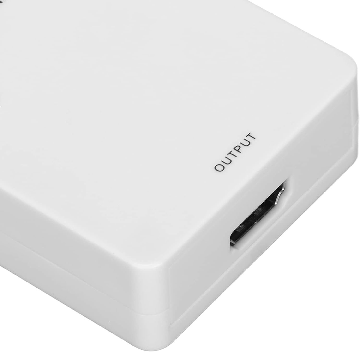 Convertidor de audio y video VGA a HDMI, 1080P Full HD Mini caja adaptadora con cable USB y cable de puerto de audio de 0.138 in, compatible con