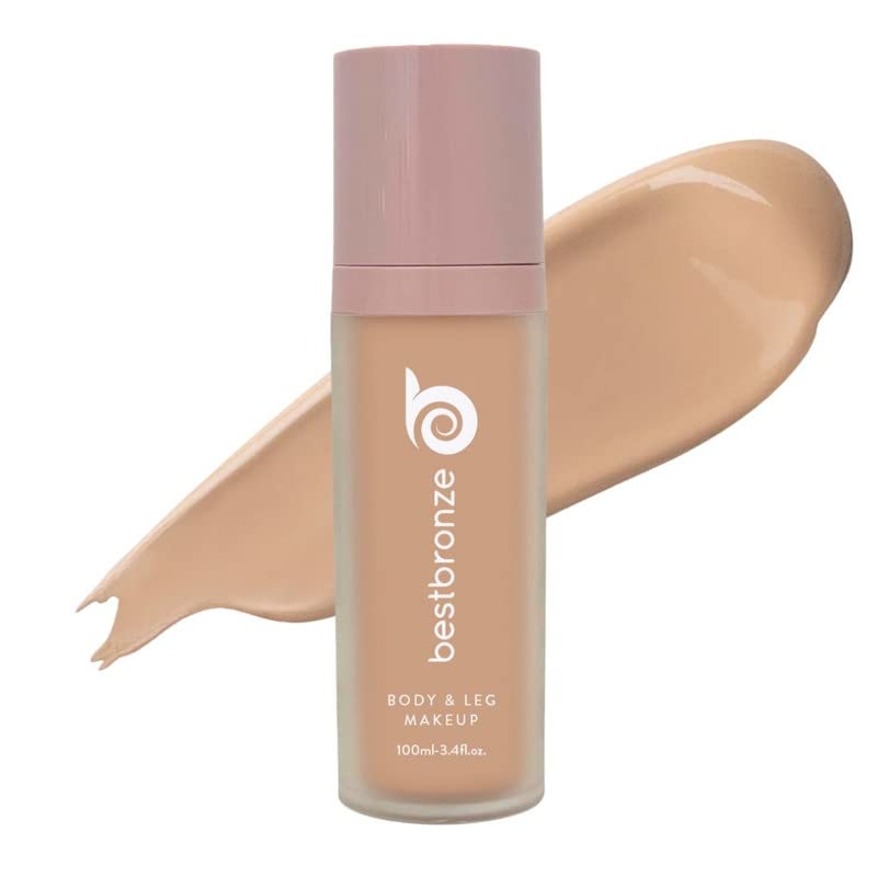 El mejor maquillaje de bronce Bombshell para cuerpo y piernas impermeable, base de cobertura completa y corrector para cubrir cicatrices, moretones,