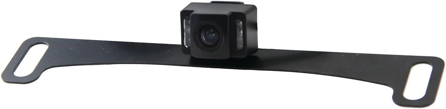 BOYO VTL17IRTJ – Cámara oculta de respaldo para matrícula con visión nocturna y líneas de estacionamiento activas (negro)