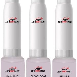 ABP Capa base + capa transparente + pintura de imprimación compatible con BMW Cooper S Pepper White 850 ABP Capa base + capa transparente + pintura de imprimación compatible con BMW Cooper S Pepper White 850