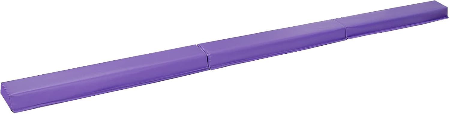 Barra de equilibrio de entrenamiento de gimnasia, barra de equilibrio de espuma plegable larga, haz de equilibrio de gimnasia para niños para