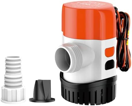 SEAFLO Serie 13A 2000 GPH 12V BOMBA DE BILGE NO AUTOMÁTICA