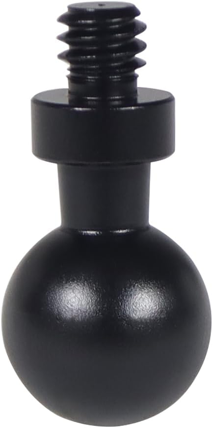 FEICHAO Adaptador de montaje en cabeza de bola de 0.787 in0.669 in0.591 in0.512 in a 14 tornilloagujero de bola para accesorios de fotografía de