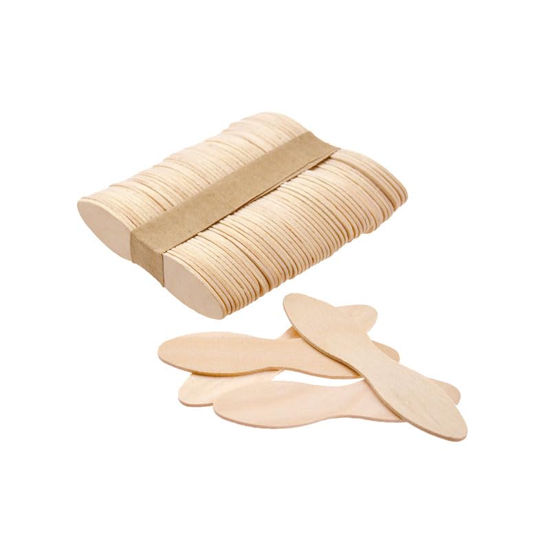 Perfect stix Cucharas degustadoras de madera. 2.75 pulgadas. Paquete de 1000 unidades