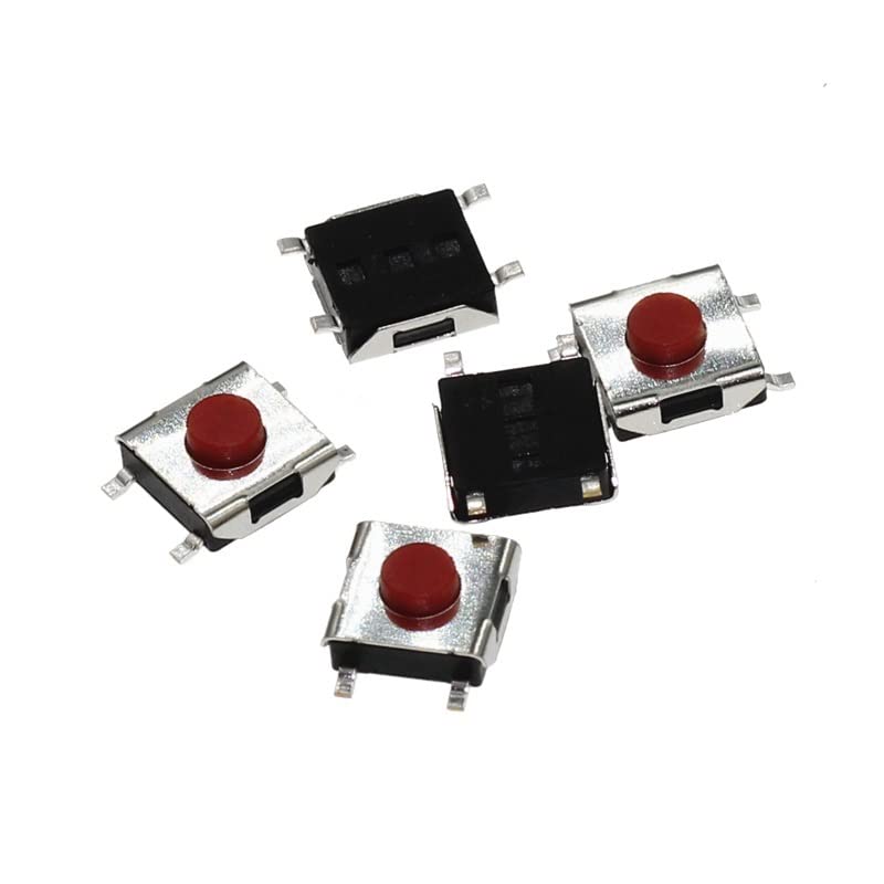 Micro Switch 1000pcs 6 * 6 * 3.1 mm SMD Switch 4 Pin Touch Micro Switch Push Button Switches Red SMD Tact Switch 6x6x3.1mm Switches