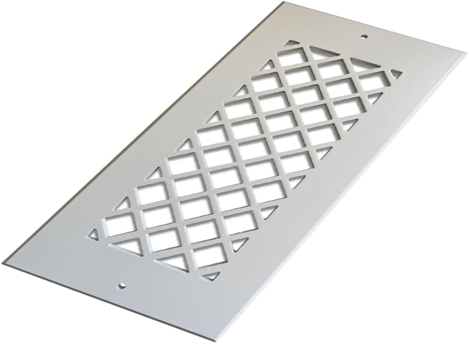 Christopher Scott Design – Cubierta de ventilación blanca, cubierta de ventilación de techo, cubierta de ventilación decorativa, ventilación de aire