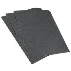 Utoolmart Hojas de lijado de grano 220 hojas de lija de carburo de silicio seco húmedo para muebles de madera, pulido automotriz de metal, 3 piezas Utoolmart Hojas de lijado de grano 220 hojas de lija de carburo de silicio seco húmedo para muebles de madera, pulido automotriz de metal, 3 piezas