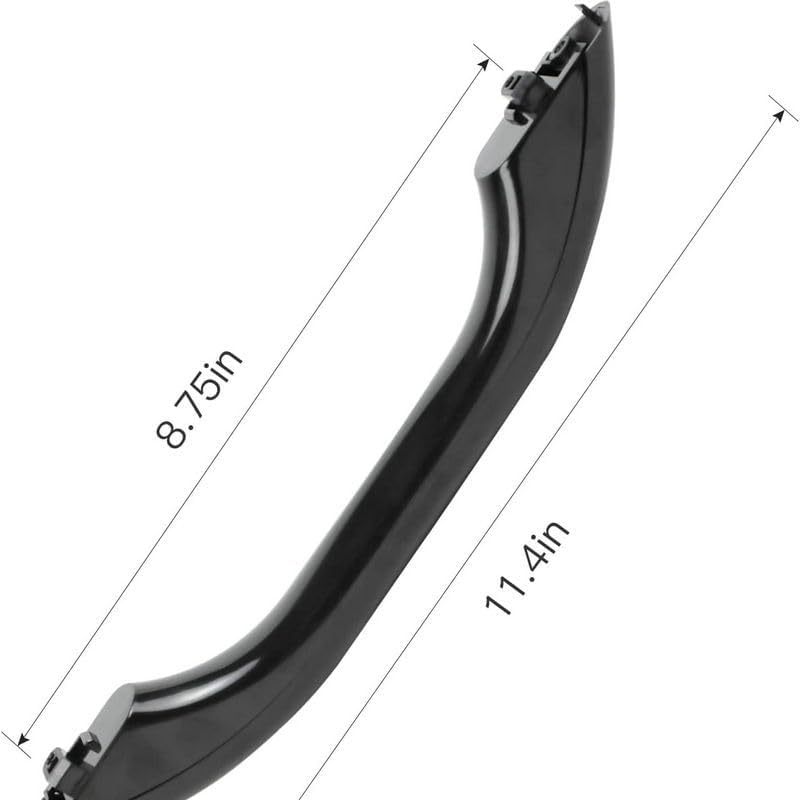 WB15X10144 Manija de puerta de microondas compatible con ge negro reemplazo de piezas de manija de puerta de microondas ap3792823 ah952973