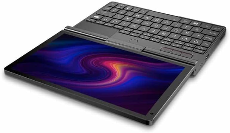 GPD Mini portátil Pocket 3 con CPU N6000 de cuatro núcleos, 8 GB LPDDR4x RAM, SSD NVMe de 512 GB, pantalla táctil de 1920 x 1200p Windows 11, Wi-Fi
