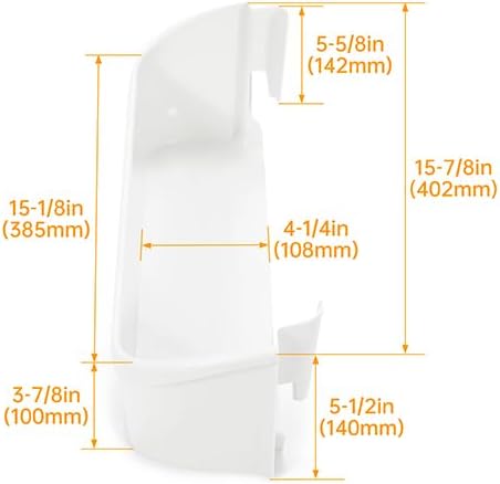 Kojem 240363701 AP2116105 – Contenedor de repuesto para puerta de refrigerador, compatible con Frigidaire Refrigerador Reemplazo para 240363707