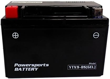 MMG Batería de celda de gel YTX9-BS sellada de fábrica activada para scooters de gas 150cc y más. E-Ton 150cc Beamer R4, Matrix R4, Honda CH150
