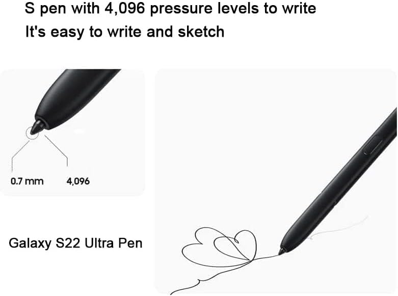 Galaxy S22 – Lápiz capacitivo de repuesto para Samsung Galaxy S22 Ultra 5G Touch, S22 S Pen sin repuesto Bluetooth + puntaspuntas (verde)